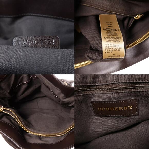 💎✨EXQUISITE✨💎 Authentic BURBERRY Golderton Hymarket Tote Bag - Picture 7 of 8